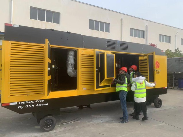 Diesel Driven Oil Free Air Compressor Diesel Driven Oil Free Air Compressor