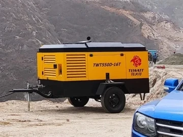 کان کنی اور کھدائی کے لیے TEWATT پورٹ ایبل ایئر کمپریسر