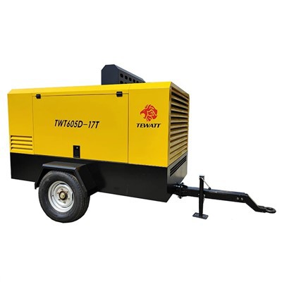 میڈیم ہائی پریشر ڈیزل موبائل ایئر کمپریسرز 605 سیریز