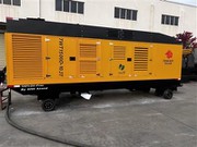 موبائل ڈیزل سے چلنے والا آئل فری ایئر کمپریسر